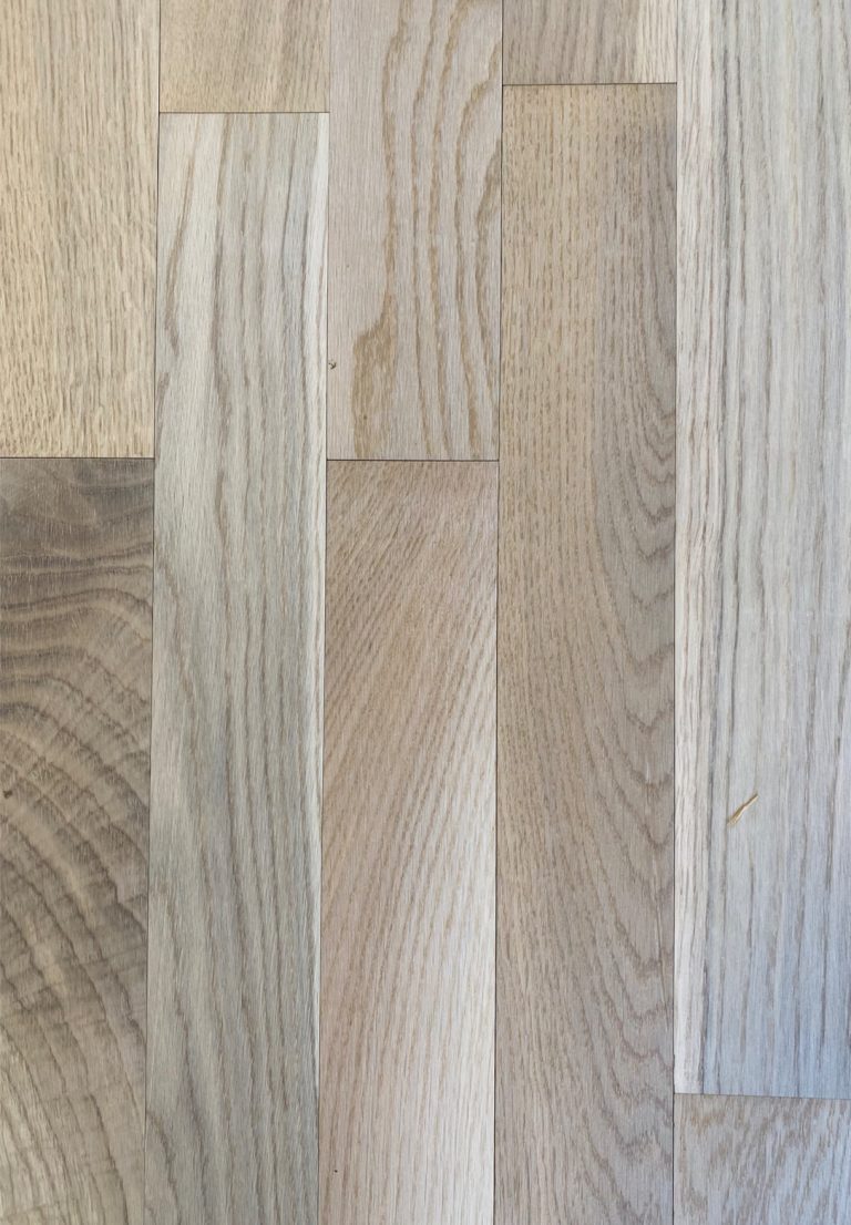 2-Schichtparkett Eiche weiß matt versiegelt (nur als Schiffsboden verlegbar)